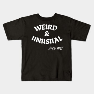 Weird and Unusual since 1991 - White Kids T-Shirt